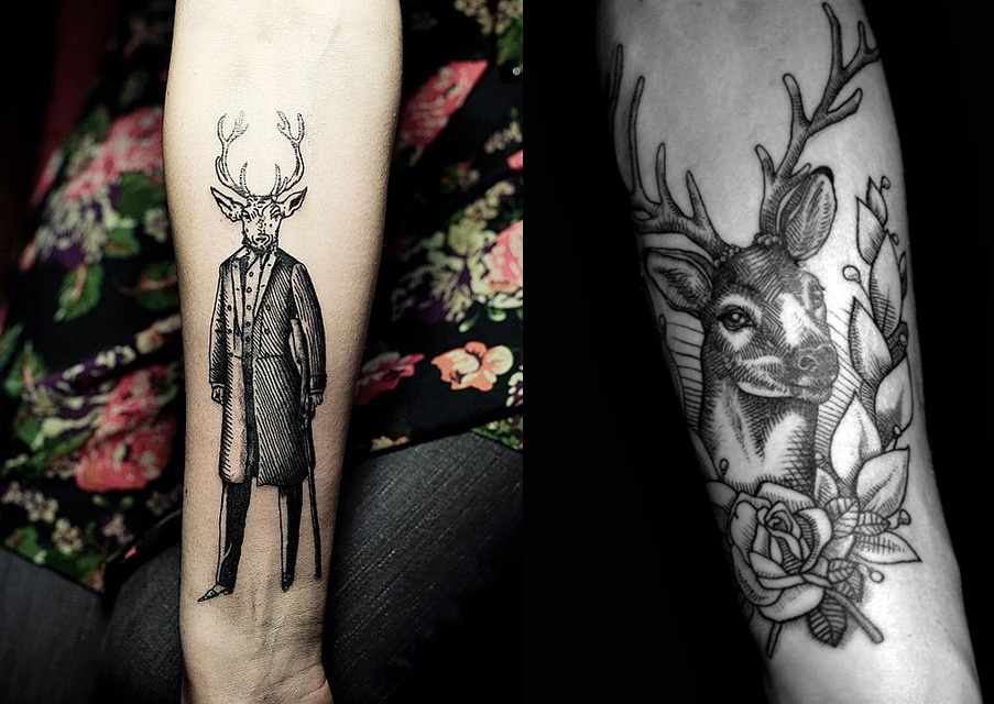 14+ Majestic Deer Tattoos Brimming With Symbolism And Beauty For Your Next  Ink Inspiration