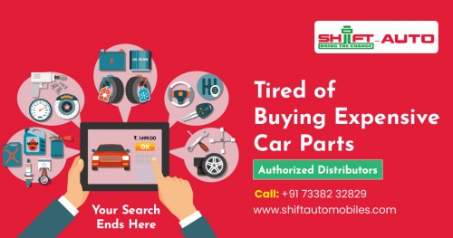 Are You Tired of Buying Expensive Car Parts? #Shiftautomobiles supplies a range of products for Automotive Applications Requiring Reliability.

Premium quality available. Customized Products. Largest distributors of Auto Parts Online in Bangalore. Shop online today!!

Call @ +91 7338232829

For More Information: http://shiftautomobiles.com/