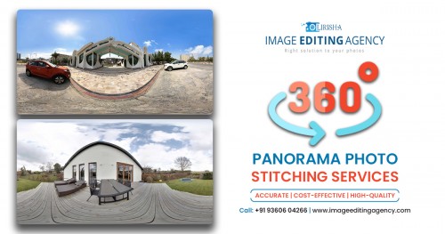 Avail Lirisha Image Editing Agency 360-Degree Panorama Photo Stitching Services includes Real Estate Image Stitching, HDR Panorama Enhancement, and etc. Get cost-effective & quick service now!

Contact Now: (+91) 9360604266

Website: https://www.imageeditingagency.com/

360 Panorama Photo Editing: https://www.imageeditingagency.com/360-panorama.html
