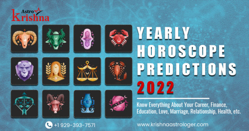 2022 Astrology Predictions Have It All! Love, marriage, health, education, career, finance, relationship, etc. Get your astrological predictions for the year ahead. Read your yearly prediction by our astro expert.

Contact: (+1) 9293937571

Website: https://www.krishnaastrologer.com/