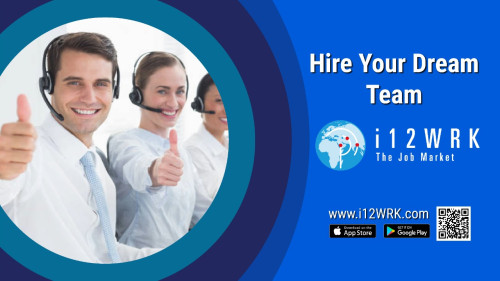 i12wrk is a UAE International jobs site that associates talented job seekers with hungry employers from around the world. We support finding the best foreign and domestic candidates at the most affordable price in the UAE market.

Apply Now Online: https://i12wrk.com