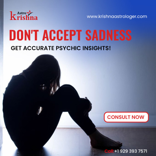 ✔️ Don't accept sadness

✔️ Our well-known psychic will give you the guidance you need to successfully navigate life

✔️ Move Towards the path of spiritual healing

✔️ Reach out to us for your personal reading

Contact no: (+1) 9293937571

Website: https://www.krishnaastrologer.com/