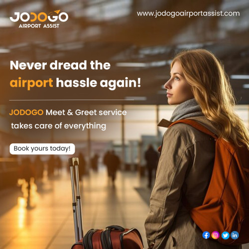 Our Meet & Greet service takes care of everything from check-in to baggage claim, so you can relax and enjoy your journey.

Book yours today: https://www.jodogoairportassist.com/

Call at +1(325) 225 5550

#Arrive #Departure #AirportTravel #AirportExperience #AirportAssistance #MedicalServices #SafetyAssistant #AirportSpecialAssistance #AirportMeetandGreet #AirportMeetandAssist #MeetandGreetAirport #AirportAssistanceServices #AirportConcierge #VIPConciergeServices #AirportFastTrackServices #VIPAirportAssistance #AirTravelAssistance #AirportLuggageAssistance #AirportBaggageHandling #FlightMonitoring #AirportWheelChairAssist #AirportMedicalEmergency #AirportTransfer #Limousines #BookLimousine #AirportLimousine #LimoAirport #BookLimo #LimousineServices #JodogoAirportAssist